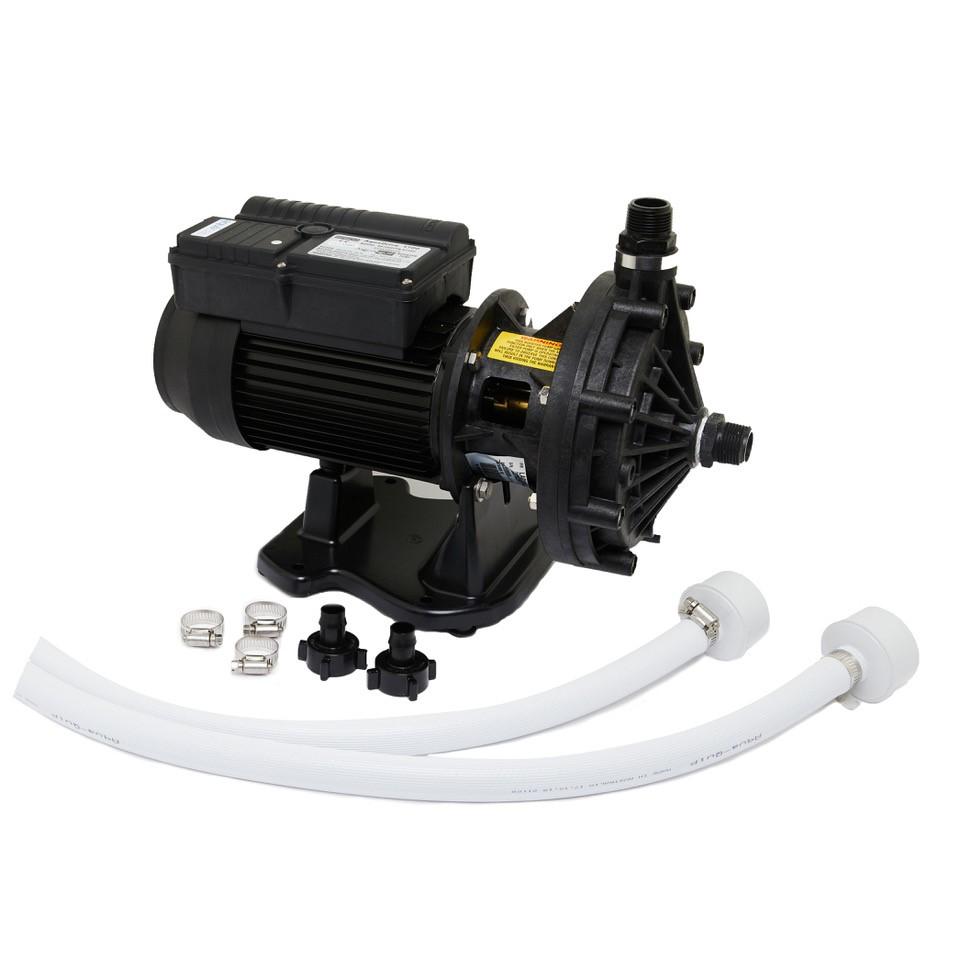 Jet Vac Booster Pump with flexi plumbing kit - Poolshop.com.au Jet Vac Booster Pump with flexi plumbing kit - Poolshop.com.au